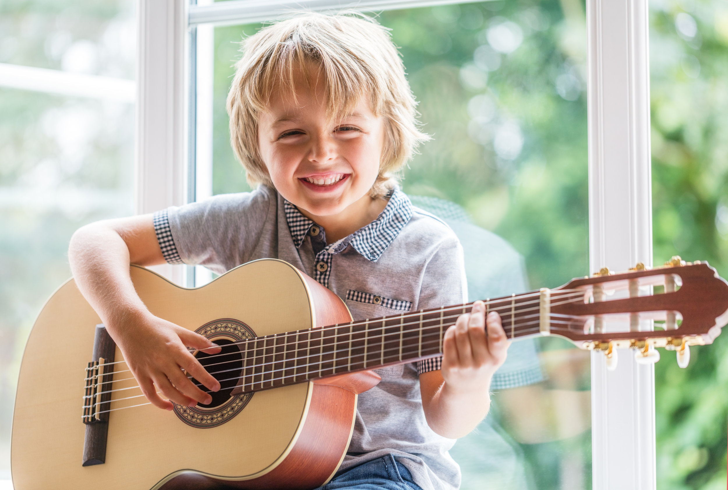 Gitarrenunterricht fördert die Kreativität