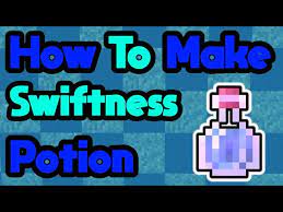 Brewing Swiftness: Crafting a Potion of Swiftness in Minecraft