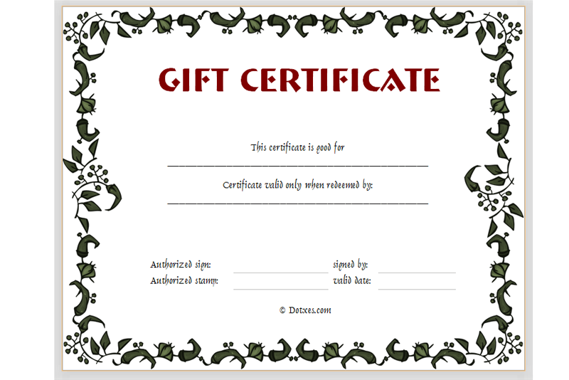 Purchasing Gift Certificates: A Thoughtful and Flexible Gift Solution